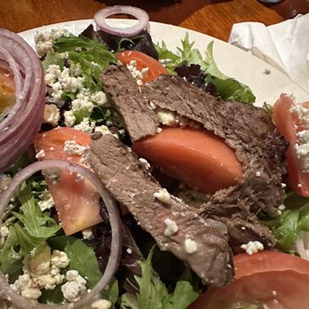 Michigan Bar and Grill - Grilled Steak Gorgonzola Salad - Bars Near Me - Monroe, Michigan Michigan Bar and Grill - Grilled Steak Gorgonzola Salad - Bars Near Me - Monroe, Michigan