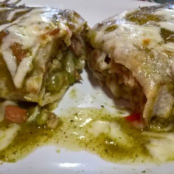 El Tapatio - The Carnitas Wet Burrito cut open - Mexican Near Me - Guadalupe, California El Tapatio - The Carnitas Wet Burrito cut open - Mexican Near Me - Guadalupe, California