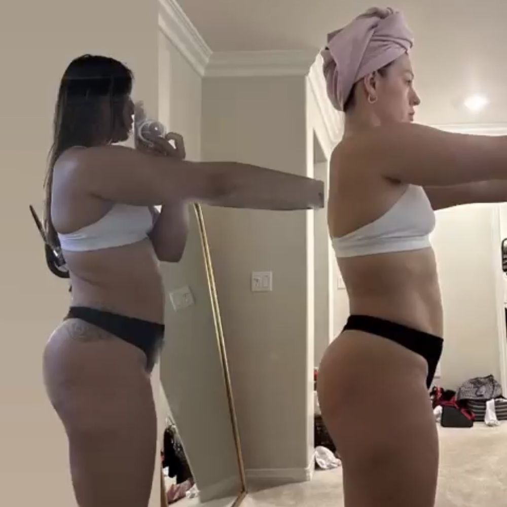 This is my one month transformation and we are just getting started!!! This is my one month transformation and we are just getting started!!!