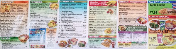 Menu photo 2 Alfonso's Taco Shop Bakersfield, CA
