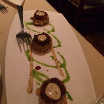 Cafe Nuovo - Crab cake appetizer - New American Near Me - Providence, Rhode Island Cafe Nuovo - Crab cake appetizer - New American Near Me - Providence, Rhode Island
