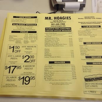 Mr Hoagie's - Menu! - Cheesesteaks Near Me - Houston, Texas Mr Hoagie's - Menu! - Cheesesteaks Near Me - Houston, Texas