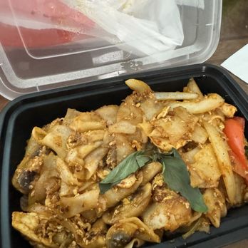 Enjoy Thai Cafe - Pad Kee Mao ( Drunken Noodle) - Thai Near Me - Henderson, Nevada