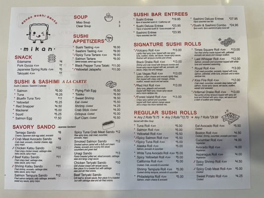 Menu photo 5 Mikan Sando Sushi Bento Mount Laurel Township, NJ