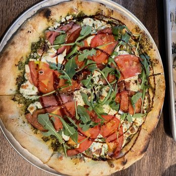 Dogfish Head Brewings & Eats - Light of the world pizza - American Near Me - Rehoboth Beach, Delaware