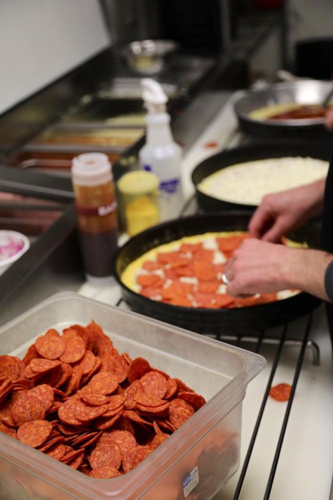 Food from Hungry Howie's Pizza