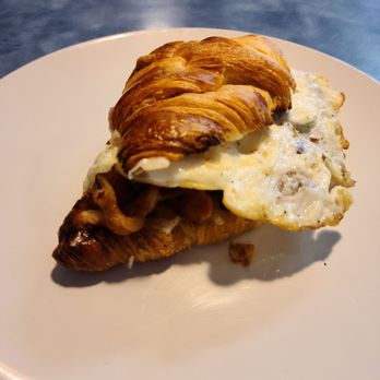 Flying With Jerome - Bacon egg & cheese croissant - Breakfast & Brunch Near Me - Clearwater, Florida