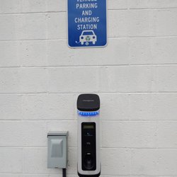 Calvert Library - Southern Branch - EV charging station at the library