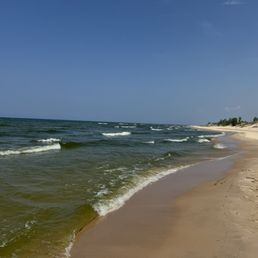 View north at Lake Michigan