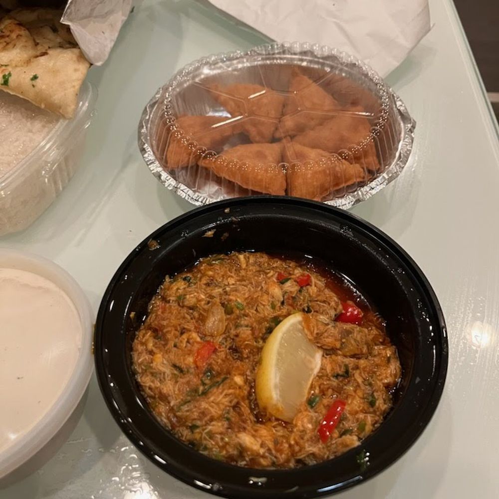 Saffran Butter Garlic Crab and Jalapeno Cheese Samosa