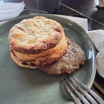 The Honeysuckle Coffee Co - Sausage biscuit - Coffee & Tea Near Me - Sandy, Utah The Honeysuckle Coffee Co - Sausage biscuit - Coffee & Tea Near Me - Sandy, Utah