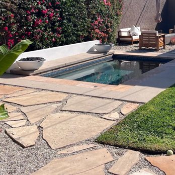 Artisan Outdoor - Backyard from patio - Landscape Architects or Designers Near Me - Costa Mesa, California