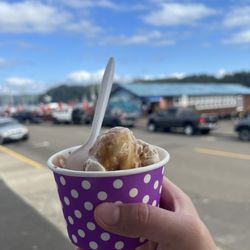 B J's Ice Cream Parlor - Salted caramel ice cream