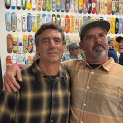 Channel Street Skatepark - Lance & Andy at the GIRL thing.