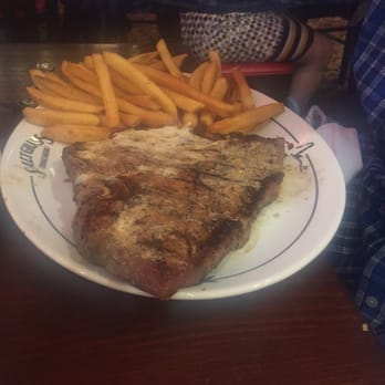 Saltgrass Steak House - The 22 oz. porterhouse served with a side of fries. :) - Steakhouses Near Me - Austin, Texas Saltgrass Steak House - The 22 oz. porterhouse served with a side of fries. :) - Steakhouses Near Me - Austin, Texas