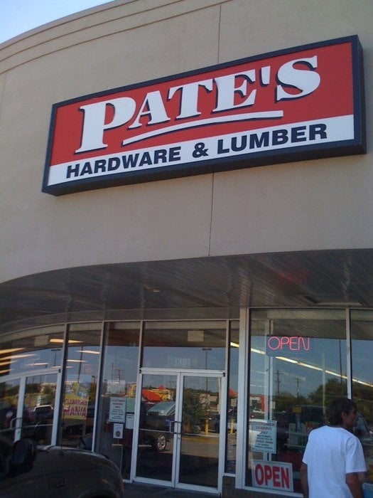 PATE’S HARDWARE 1307 S St, Granbury, Texas Hardware Stores