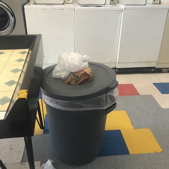 wash n dry - More rows of unworking washers and full trash cans - Laundry Services Near Me - Twinsburg, Ohio