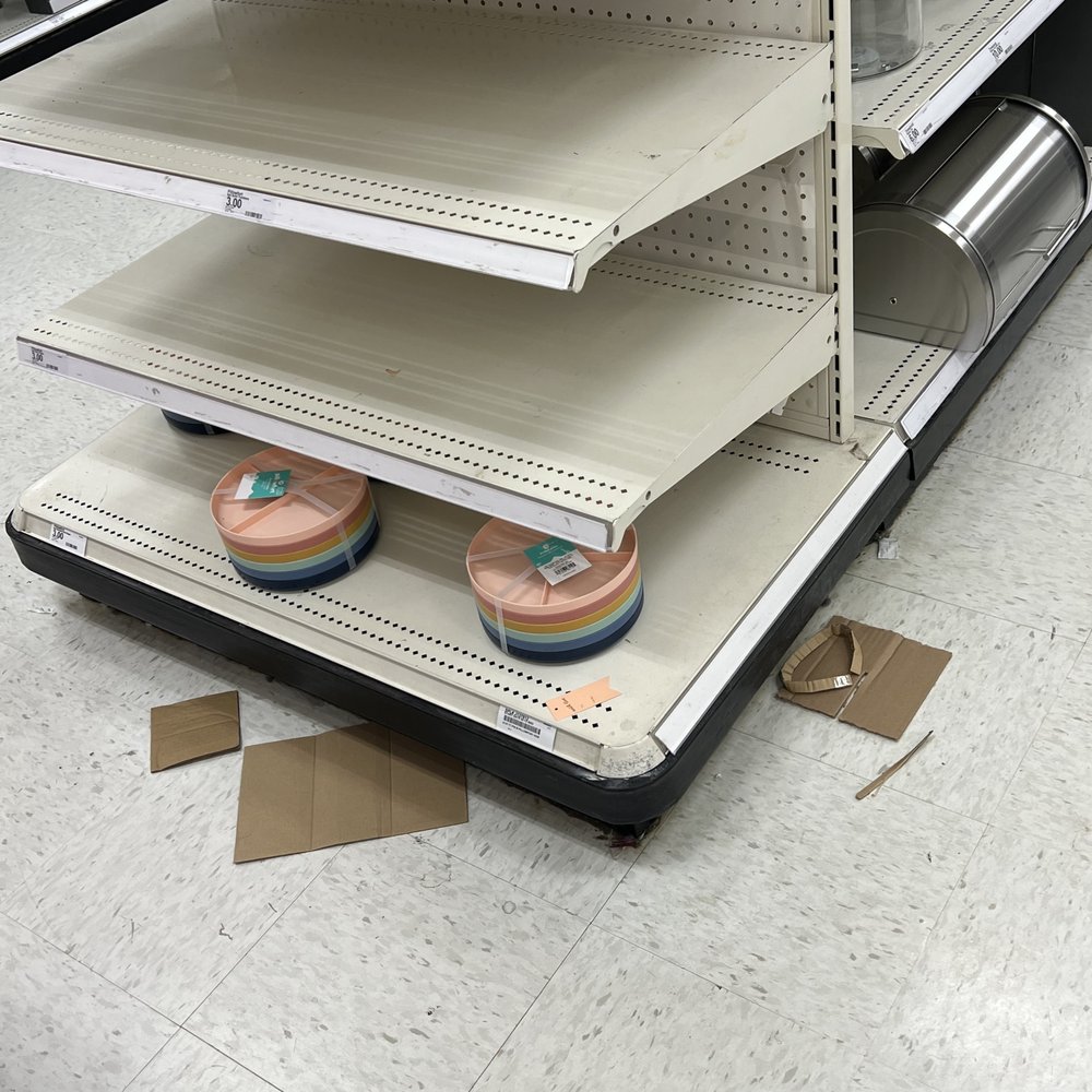 Target - Trash on floor - Department Stores Near Me - Savannah, Georgia Target - Trash on floor - Department Stores Near Me - Savannah, Georgia