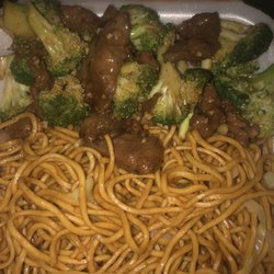 Panda Express - Beef and broccoli with noodles