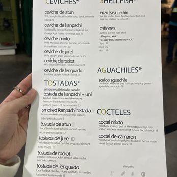 Holbox - Menu - Latin American Near Me - Los Angeles, California Holbox - Menu - Latin American Near Me - Los Angeles, California