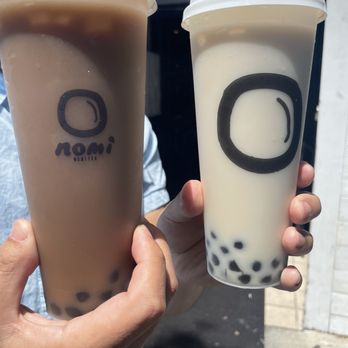 Nomi Tea - Coffee milk tea and peach oolong tea - Bubble Tea Near Me - Albany, California Nomi Tea - Coffee milk tea and peach oolong tea - Bubble Tea Near Me - Albany, California