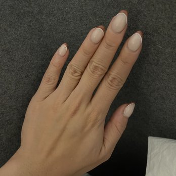 Nirvana Beauty Lounge - This is my fall nail. It's week 3? Not a single crack or chip - Nail Salons Near Me - Reno, Nevada