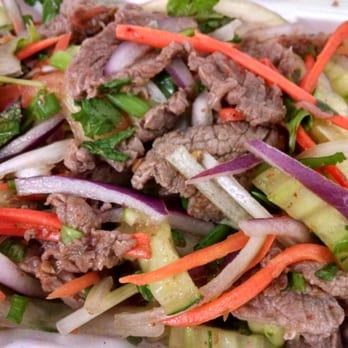 Khun 9 Thai Kitchen - Thai beef salad - Thai Near Me - Torrance, California Khun 9 Thai Kitchen - Thai beef salad - Thai Near Me - Torrance, California