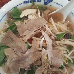 I ordered the "well done beef flank and chicken soup" #346