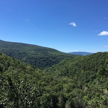 Kaaterskill Falls - Beautiful view atop the Catskill, NY Mountains - Hiking Near Me