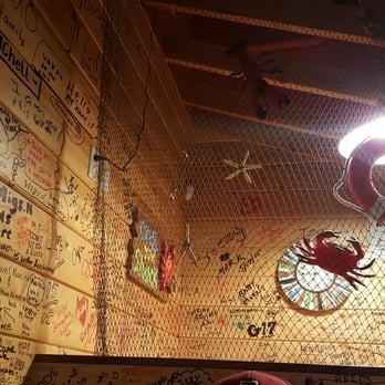 Tom's Crab Shack - Cool writing from guest on the wall. - Cajun/Creole Near Me - Concord, California Tom's Crab Shack - Cool writing from guest on the wall. - Cajun/Creole Near Me - Concord, California