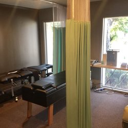 First Choice Chiropractic - Our Passive therapy room. Includes Decompression, traction, Muscle stimulation, Ultrasound, and more