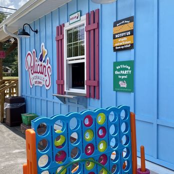 Pelican's SnoBalls - the outside of a restaurant - Shaved Ice Near Me - Thomasville, North Carolina Pelican's SnoBalls - the outside of a restaurant - Shaved Ice Near Me - Thomasville, North Carolina