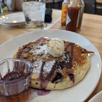 Urban Egg - Belleview - Blueberry streusel pancake - Breakfast & Brunch Near Me - Denver, Colorado