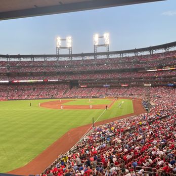 Busch Stadium - Picture from lower pavilion seats - Stadiums & Arenas Near Me - Saint Louis, Missouri