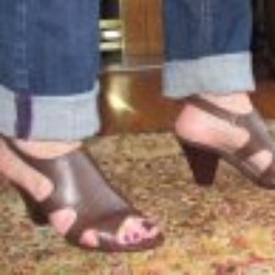 Shoetinis - My shoetinis caged brown sandals