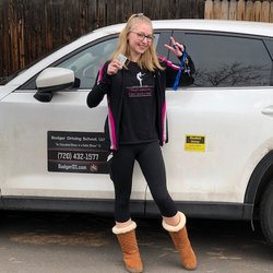 Badger Driving School - Another student got her license!