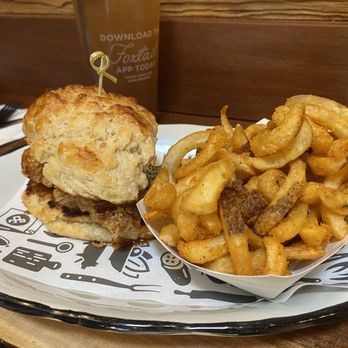 Swine & Sons - Chicken biscuit and fries - Sandwiches Near Me - Orlando, Florida Swine & Sons - Chicken biscuit and fries - Sandwiches Near Me - Orlando, Florida