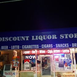 CC Discount Liquor Store - Front of store