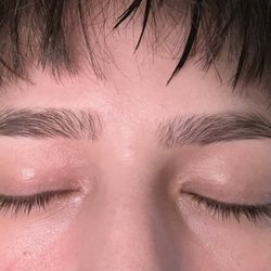 Eyebrow Art - Eyebrows after