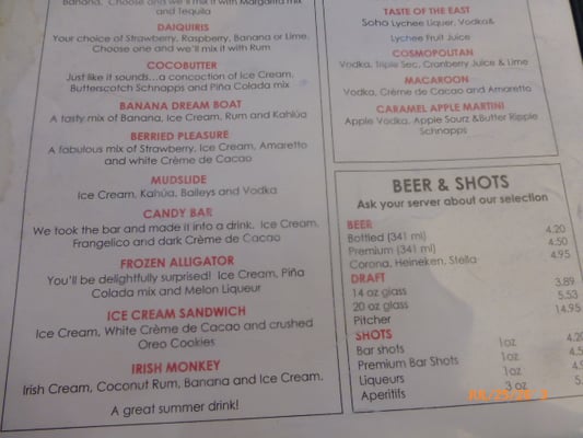 Menu photo 2 Average Joe's Eatery & Patio Bar North Bay, ON Menu photo 2 Average Joe's Eatery & Patio Bar North Bay, ON
