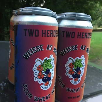 Two Heroes Brewing - Their Berlin-style fruit infused Weißbier - Breweries Near Me - South Hero, Vermont Two Heroes Brewing - Their Berlin-style fruit infused Weißbier - Breweries Near Me - South Hero, Vermont