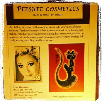 Peeshee Cosmetics - Hair Salons Near Me - Houston, Texas Peeshee Cosmetics - Hair Salons Near Me - Houston, Texas