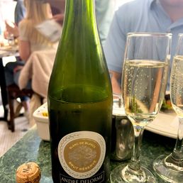 Sparkling wine from the wine menu Sparkling wine from the wine menu