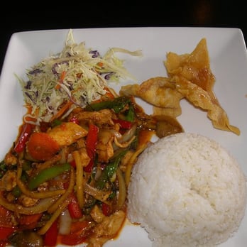 Chada Thai Fine Cuisine - Chicken Basil at Chada Thai in Coquitlam - Thai Near Me - Coquitlam, British Columbia Chada Thai Fine Cuisine - Chicken Basil at Chada Thai in Coquitlam - Thai Near Me - Coquitlam, British Columbia