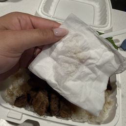 Inedible rice we spit out. Inedible rice we spit out.