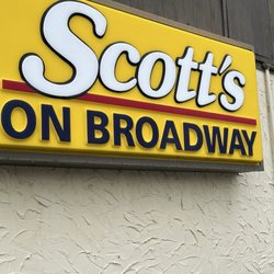 Scott's On Broadway - Restaurant sign
