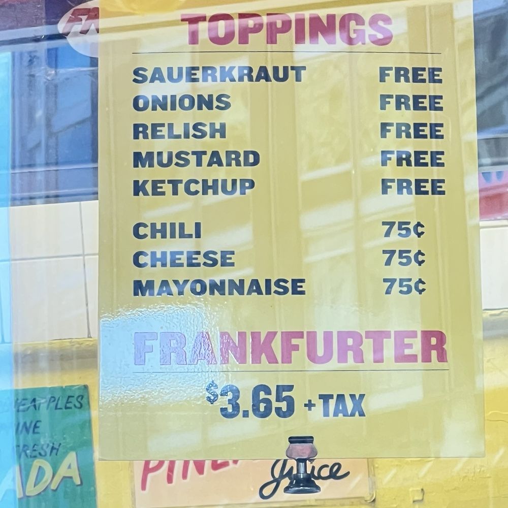 Gray's Papaya - What do you like on your dogs? - Hot Dogs Near Me - New York, New York Gray's Papaya - What do you like on your dogs? - Hot Dogs Near Me - New York, New York