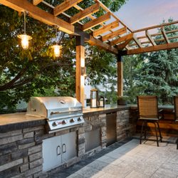 Harvester Landscapes - Outdoor Kitchen Design and Built by Harvester Landscapes