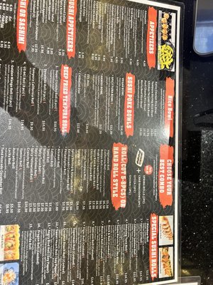 Menu photo 3 Hokkaido Ramen House Mount Dora, FL
