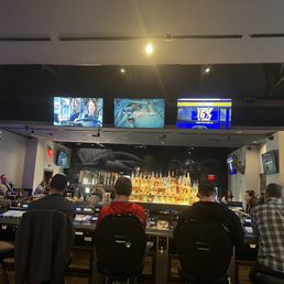 Inside view near bar